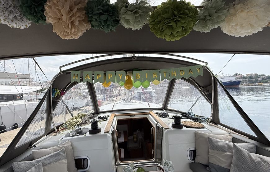 Birthday Celebration on Board