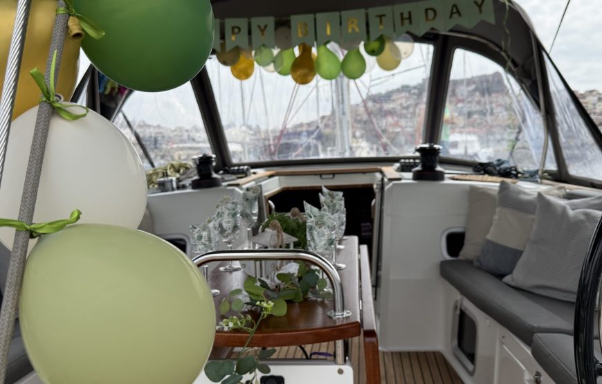 Birthday Celebration on Board