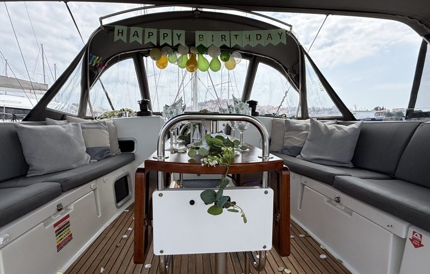 Birthday Celebration on Board