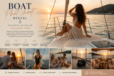 Boat Photoshoot Rental